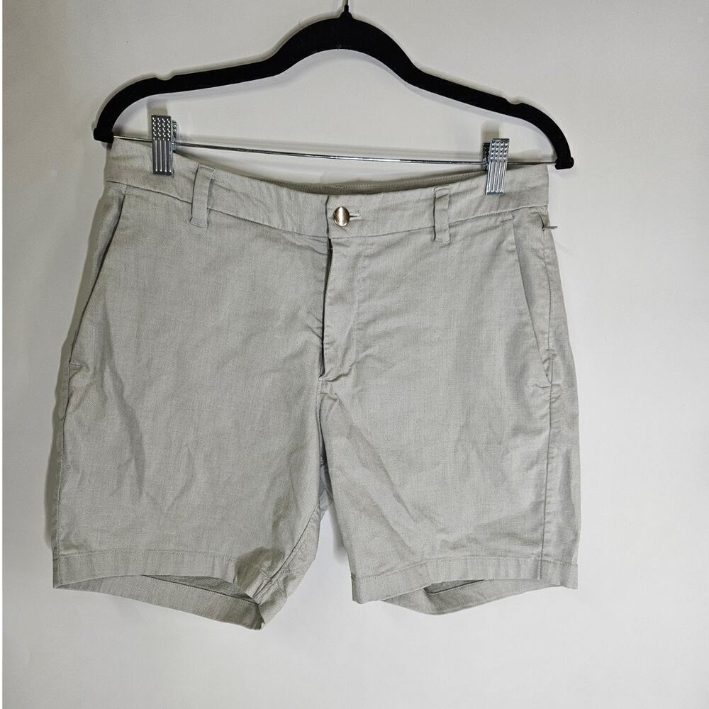 Lululemon Commission Shorts Qwick Oxford 9” Mens 34 • MINT CONDITION